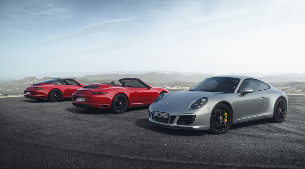 Porsche 911 Targa 4 GTS, 911 Carrera 4 GTS Cabriolet ve 911 Carrera 4 GTS