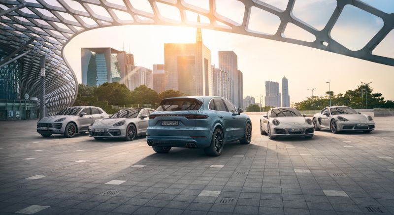Çinliler Porsche’yi uçurdu