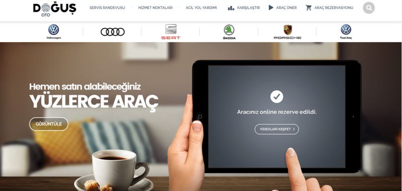 Türkiye’nin Web Oscarı Doğuş Oto’nun