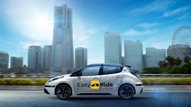 Nissan robot taksi 2020’de