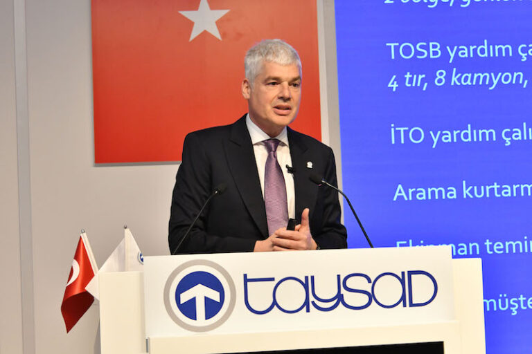 Saydam yeniden Taysad başkanı