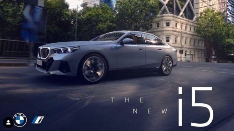 İşte yeni elektrikli BMW i5