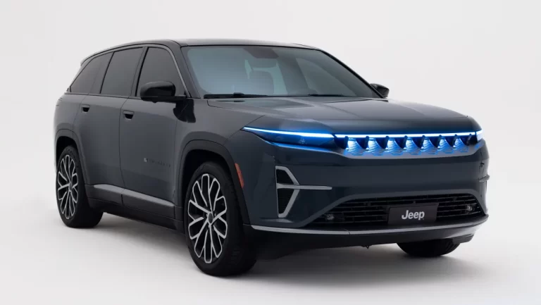 600 beygirlik elektrikli Jeep